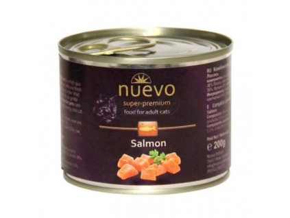 Nuevo Cat konzerva Adult Salmon 200 g