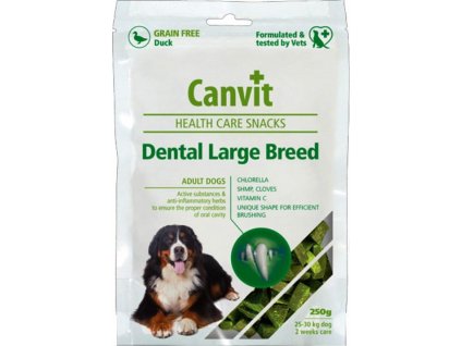Canvit Health Care Snacks Dental Large Breed 250g