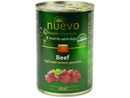 Nuevo Dog konzerva Adult Beef 400 g