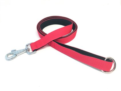 Vodítko ČERVENÉ, vel. M velká karabina