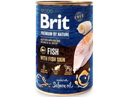 Brit Premium by Nature Fish & Fish Skin 400 g