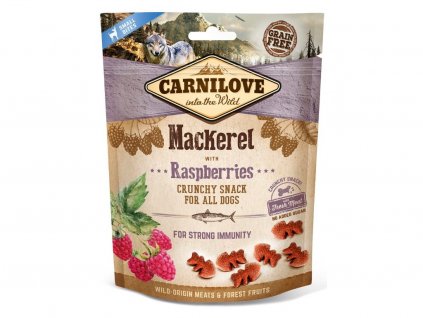 Carnilove Dog Crunchy Snack Mackerel & Raspberries 200 g
