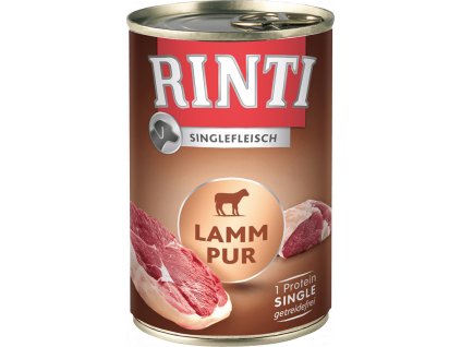 Rinti Dog Sensible PUR konzerva jehně 400 g