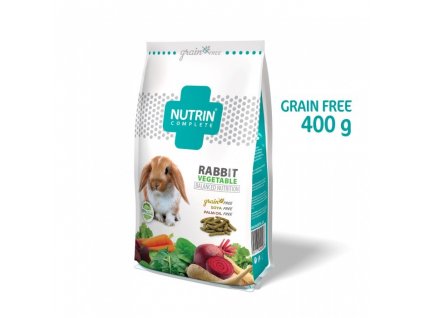 Nutrin Complete Králík Grain Free Vegetable 400 g 2