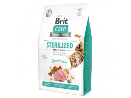 Brit Care Cat Grain Free Sterilized Urinary Health 2 kg
