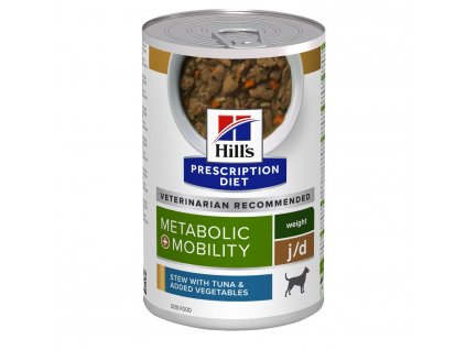 Hill's Prescription Diet Canine Metabolic + Mobility konzerva 370 g