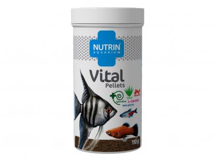 Nutrin Aquarium Vital Pellets Akvarijní ryby 110g 2