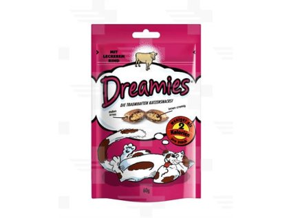 Pamlsok Mars DREAMIES cat s hovädzím 6 x 60 g