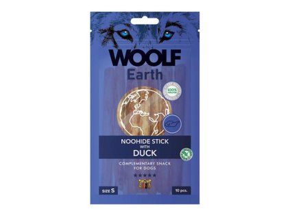 Pamlsok Woolf Dog Earth NOOHIDE S Duck 90 g