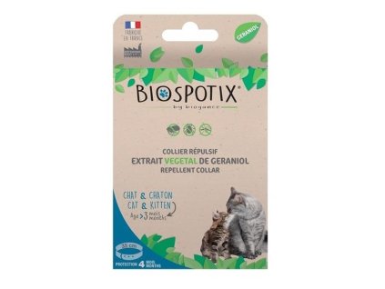 Obojok BIOGANCE Biospotix Cat s repelentným účinkom 35 cm (od 3 mesiacov)