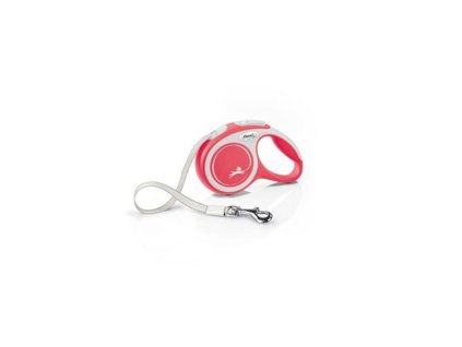 Vodítko Flexi New Comfort páska XS 3 m červené (do 12 kg)