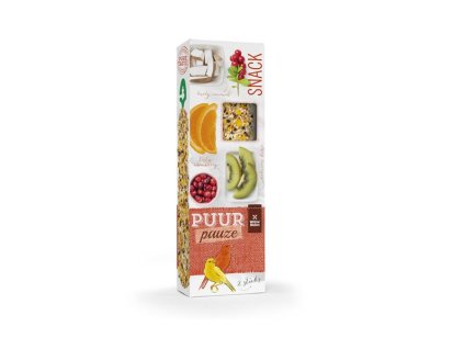 PUUR pauze Sticks canary cranberrry & kiwi  - lahodné tyčinky s ovocím 60 g