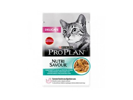 ProPlan MO Cat Adult delicate morské ryby kapsička 26x85 g