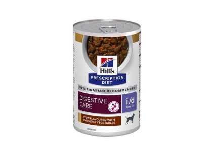 HILLS Diet Canine Stew i/d Low Fat with Chicken & Vegetables NEW konzerva 354 g