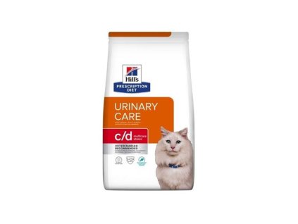 HILLS Diet Feline c/d Urinary Stress morská ryba 1,5 kg