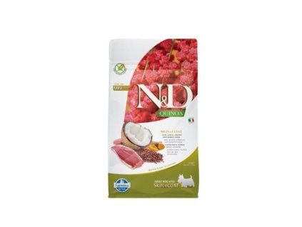 Farmina N&D dog QUINOA (GF) adult mini, skin & coat, duck & coconut 0,8 kg