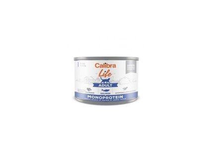 Calibra KONZERVA cat Life Adult salmon  6 x 200 g