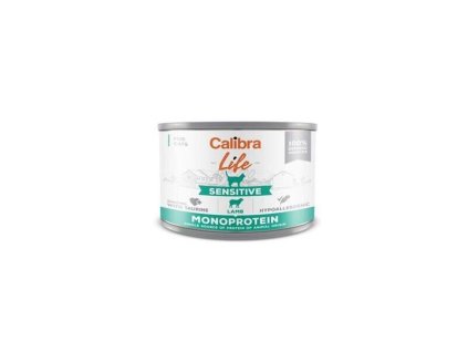 Calibra KONZERVA cat Life Adult Sensitive lamb  6 x 200 g