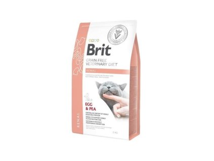 Brit Veterinary Diets GF cat Renal 2 kg