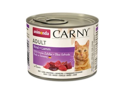 Animonda CARNY® cat Adult hovädzie a jahňa bal. 6 x 200 g konzerva
