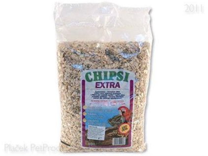 Podstielka Chipsy Extra XXL do terárií a vtáčích klietok 3,2 kg  (10 L)