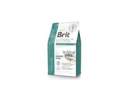 Brit Veterinary Diets GF cat Sterilised 2 kg