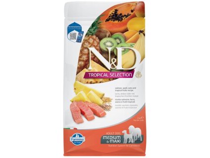 Farmina N&D dog TROPICAL SELECTION (AG) adult medium & maxi, salmon 2 kg