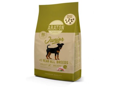 ARATON dog junior all breed poultry 3 kg