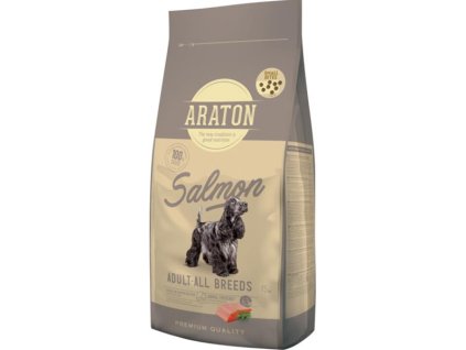 ARATON dog adult all breed salmon small 15 kg