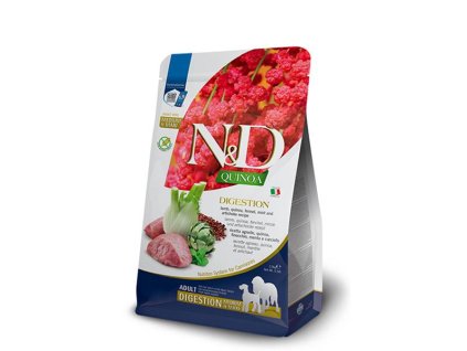 Farmina N&D dog QUINOA (GF) adult medium & maxi, digestion, lamb & fennel 2,5 kg