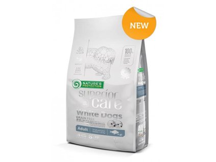 Natures P Superior care white dog GF adult white fish small&mini 10 kg