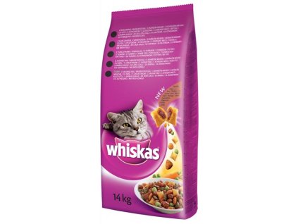 Mars WHISKAS Adult cat s hovädzím mäsom 14 kg