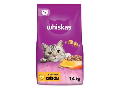 Mars WHISKAS Adult cat s kuracím mäsom 14 kg