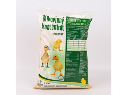 MIKROS Bielkovinový koncentrát Odchov Hydiny 5 kg