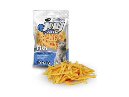 Pamlsok CALIBRA Joy CAT Classic Fish Stripes 70g