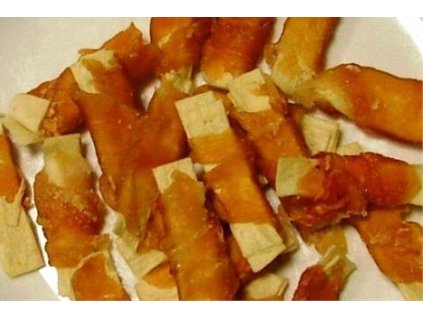 Pamlsok Salač Prúžok z tresky obalený kuracím mäsom mini 100 g