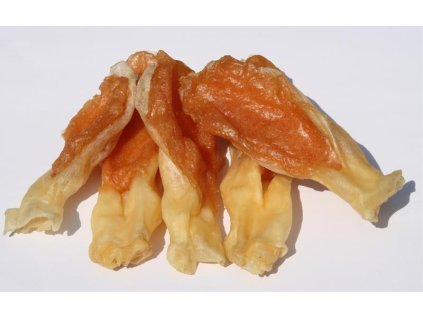 Pamlsok Salač Uši králičie plnené kuraťom 100 g