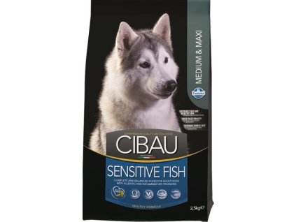 Farmina MO SP CIBAU dog adult medium & maxi, sensitive fish 2,5 kg
