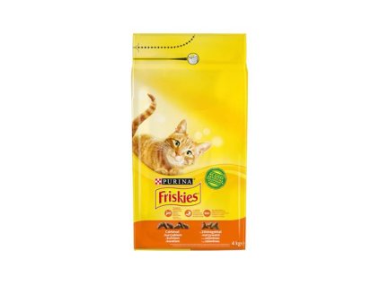 Nestlé Friskies cat s kuraťom a zeleninou 10 kg