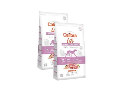 Calibra Dog Life Junior Large Breed Lamb 12 kg
