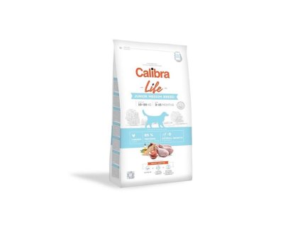 Calibra Dog Life Junior Medium Breed Chicken 2,5 kg