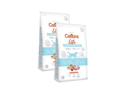 Calibra Dog Life Junior Medium Breed Chicken 12 kg