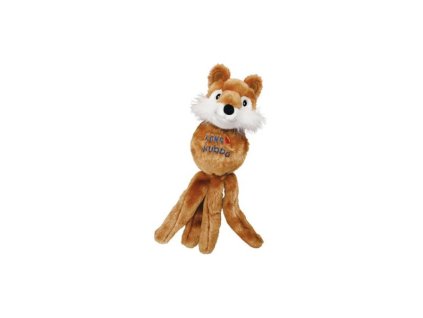 Hračka Kong Dog Wubba Friends (medveď - líška - zajac), pískacia, vinyl, L