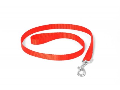 Vodítko DUVO+ Nylon červené 100 cm/ 20 mm