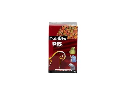 VL NutriBird P15 Tropical- extrudy pre veľké papagáje s tropickým ovocím na denné kŕmenie 10 kg