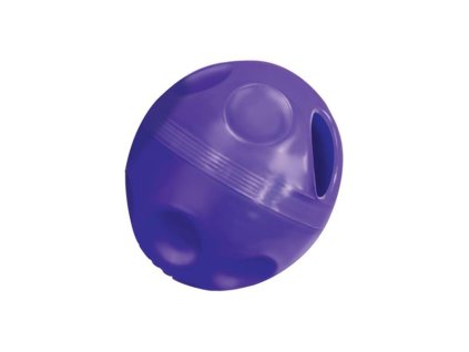 Hračka Kong Cat Lopta na dávkovanie pamlskov fialová, plast