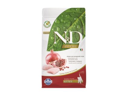 Farmina N&D cat PRIME (GF) kitten, chicken & pomegranate 10 kg