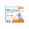 NexGard S ( 2 - 4 kg ) 11 mg žuvacie tablety 3 x 1 tbl.