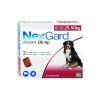NexGard XL ( 25 - 50 kg ) 136 mg žuvacie tablety 3 x 1 tbl.