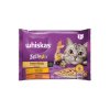 Mars WHISKAS kapsička cat Tasty mix ( kura&zel., jah.& morč.)  v krémovej omáčke 4 x 85 g